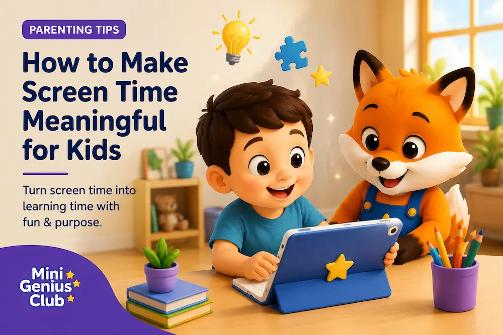 Screen Time for Toddlers: Finding a Healthy Balance